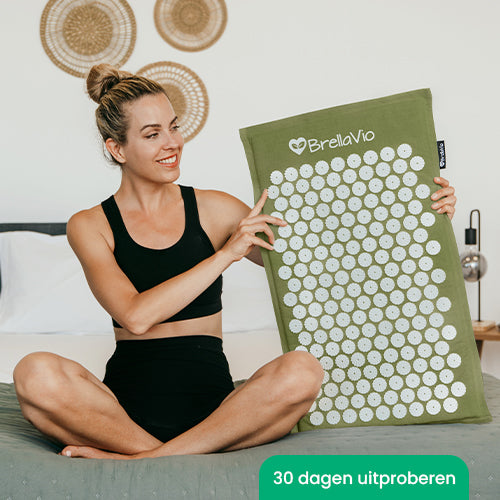 BrellaVio Donker Groene Spijkermat